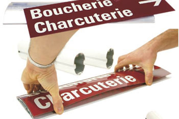 lame galbee de signaletique