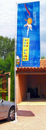 mat telescopique en aluminium hauteur maximum 5 m