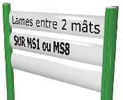 lame galb&eacute;e