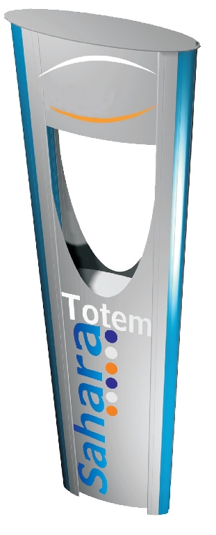 totem sahara : signal&eacute;tique et signalisation